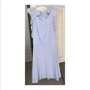 Boutique mini dress - periwinkle
